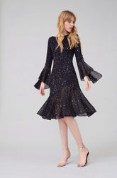 DREAMSCAPE ASYMMETRIC CHIFFON DRESS-DRESS-My Dearest