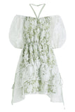 Forest Organza Dress