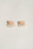 Pink Heart Earrings