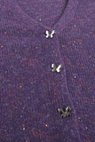 Love Sparks Wool And Raccoon Yarn Cardigan