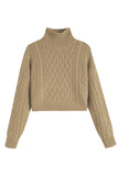 Sadie Cropped Wool Sweater