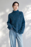 Blizzard Embellished Wool Sweater