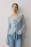 Gentle Whisper Ruffled Top