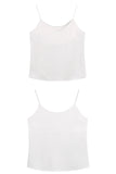Second Spell Acetate Camisole - White