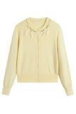 Serenity Wool Cardigan - Yellow