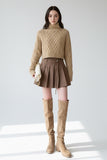 Sadie Cropped Wool Sweater