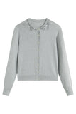 Seraphina Wool Cardigan - Pale Blue