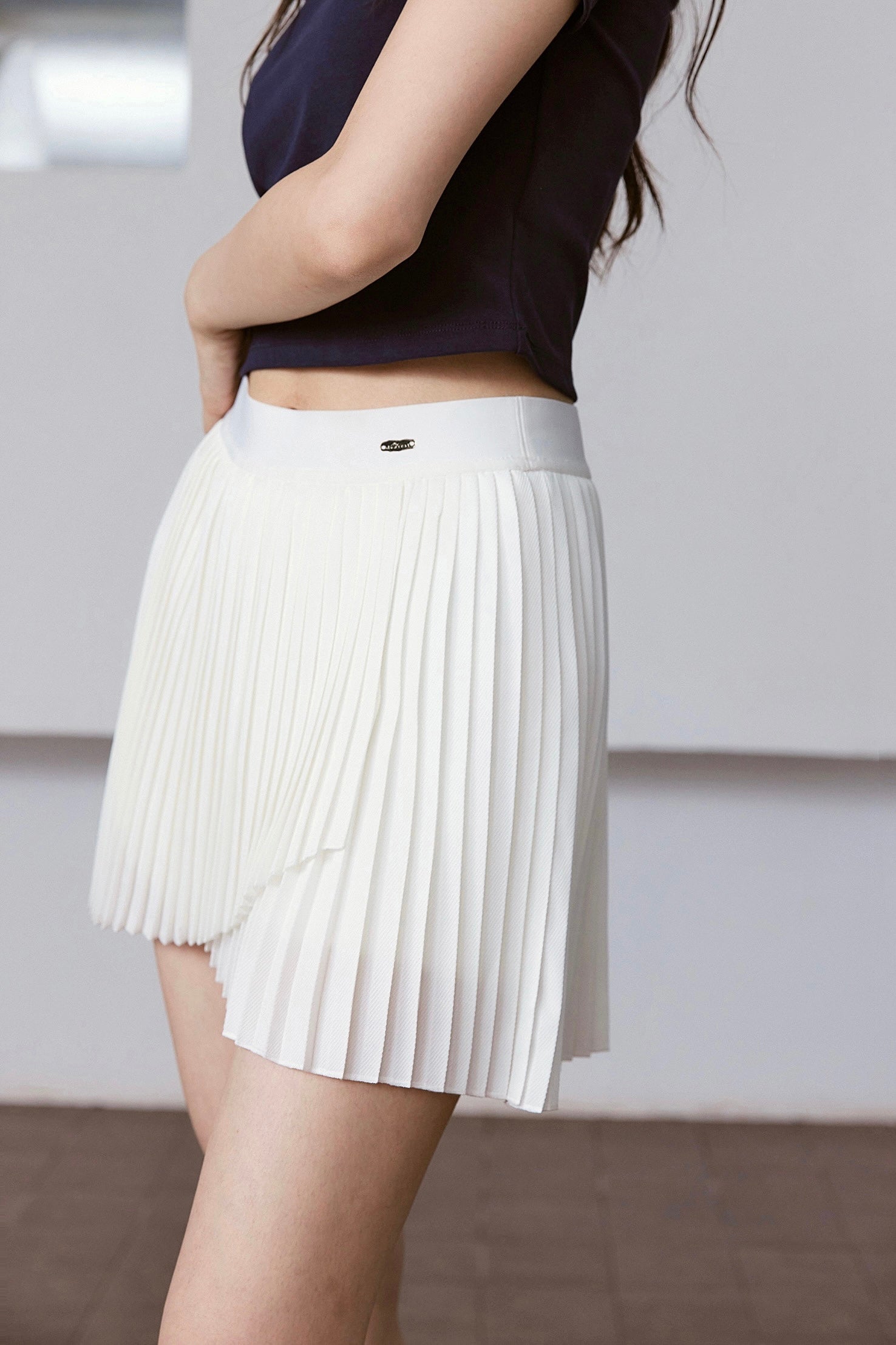 Talent Pleated Skirt - White – My Dearest
