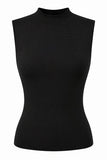 Ingrid Merino Wool Tank - Black