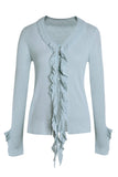 Gentle Whisper Ruffled Top