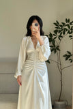 Monique Ruched Maxi Dress