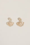 Pink Shell Earrings