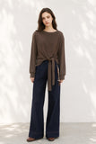 Caramel Jersey Top