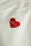 My Dearest Love Embroidered Jersey Jacket