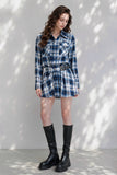 Beatrix Checked Mini Dress