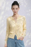 Serenity Wool Cardigan - Yellow