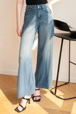 Contour Lyocell Wide Leg Jeans