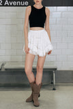 Flow Asymmetric Mini Skirt