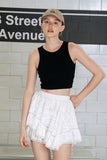 Flow Asymmetric Mini Skirt