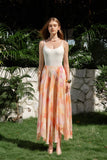 Dopamine Chiffon Maxi Skirt