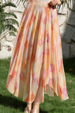 Dopamine Chiffon Maxi Skirt