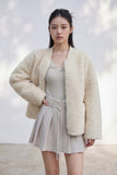 Plush Shearling Coat