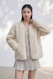 Plush Shearling Coat