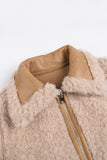 Winter Escape Reversible Shearling Jacket - Camel