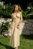 Sunlight Wrap Maxi Dress