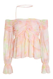 Blush Chiffon Top