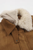 Boho Girl Suede And Shearling Jacket