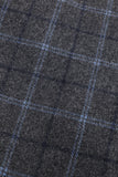 Margaret Wool Checked Midi Skirt