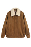 Boho Girl Suede And Shearling Jacket
