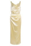 Pristine Acetate Maxi Dress
