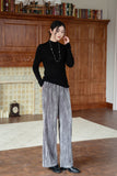 Blossom Velvet Wide Leg Pants