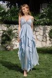 Neptune Ruffled Maxi Dress