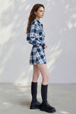 Beatrix Checked Mini Dress