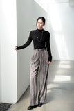 Blossom Velvet Wide Leg Pants