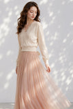 Mythical Tulle Skirt - Nude Rose