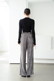 Blossom Velvet Wide Leg Pants