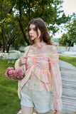 Blush Chiffon Top