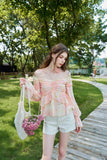 Blush Chiffon Top