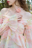 Blush Chiffon Top