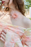 Blush Chiffon Top