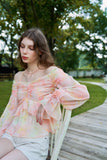 Blush Chiffon Top