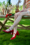 Loretta Patent Pumps