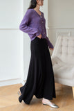 Love Sparks Wool And Raccoon Yarn Cardigan