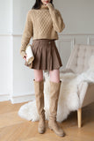 Sadie Cropped Wool Sweater