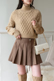 Sadie Cropped Wool Sweater