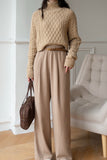 Sadie Cropped Wool Sweater